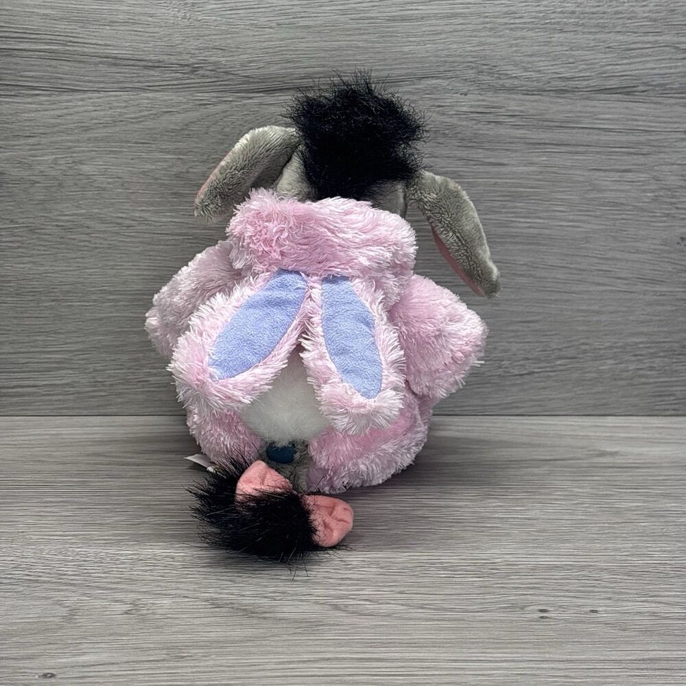 Disney Eeyore Bunny Easter Plush 2006 Walt Disney World Happy Easter 7” - Picture 3 of 10